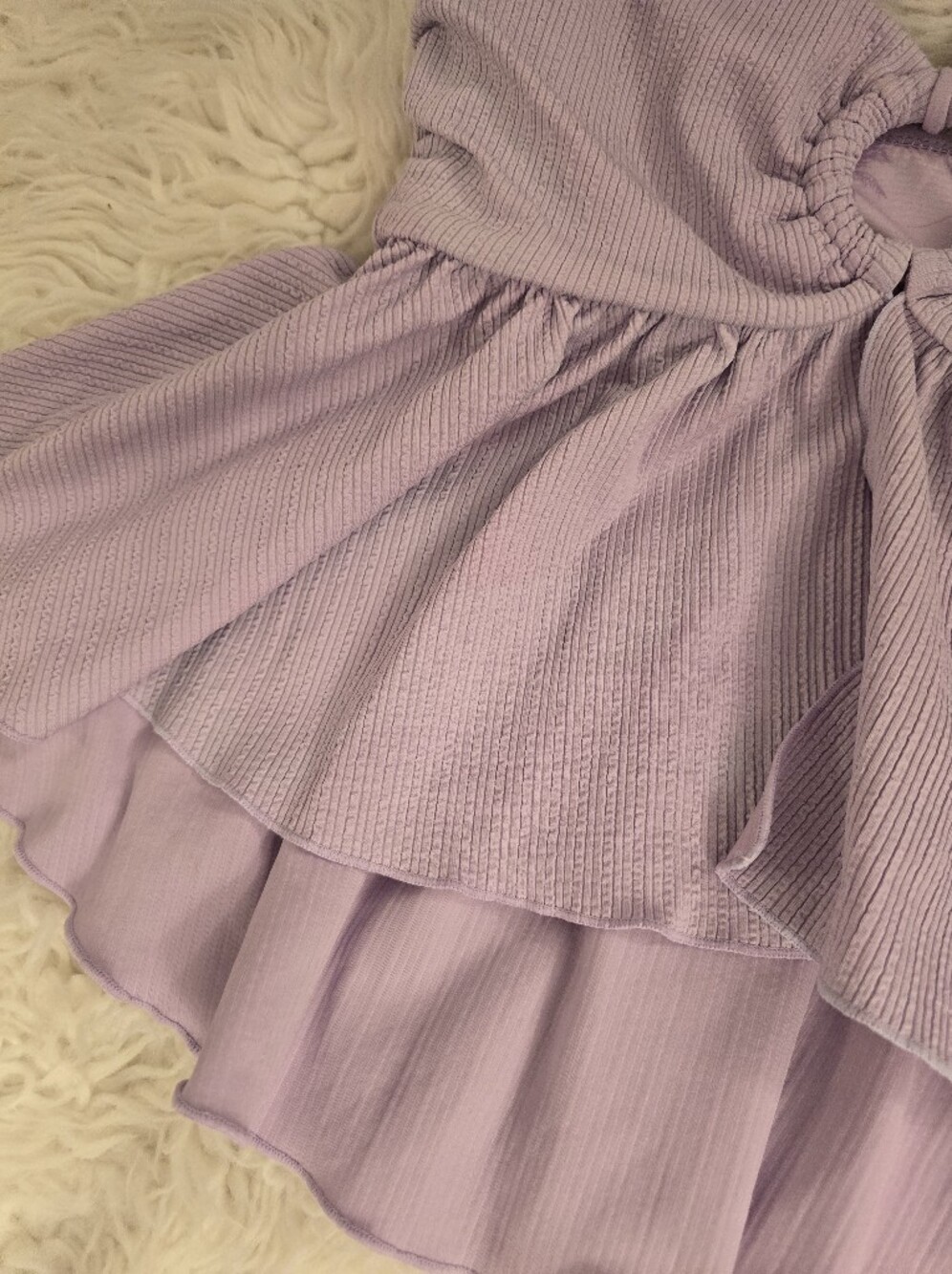 New Popflex Tidepool Tankini Top Lilac Digital Lavender Small S Coquette - Picture 7 of 11